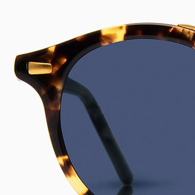 Krewe Sunglasses - St. Louis Bengal - Polarized 24K
