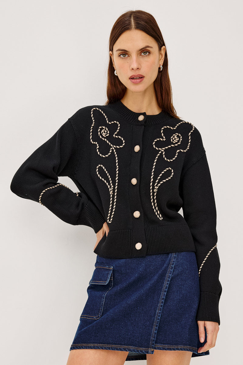 Sybil Cardigan in Western Floral