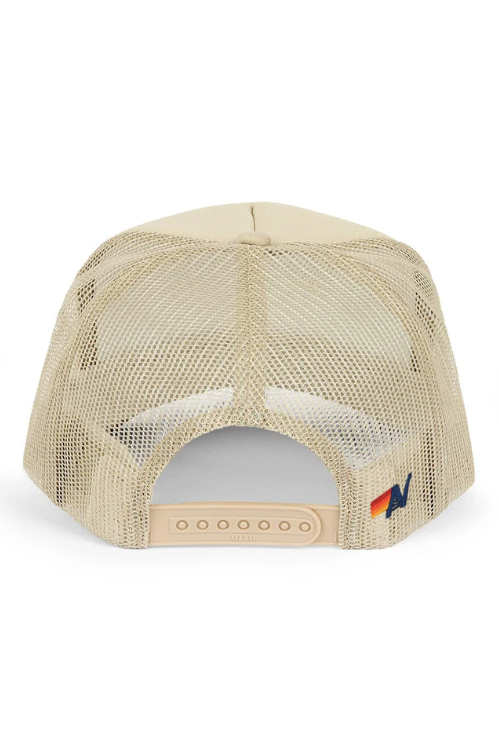 Aviator Nation - Signature Logo Vintage Trucker Hat - Khaki