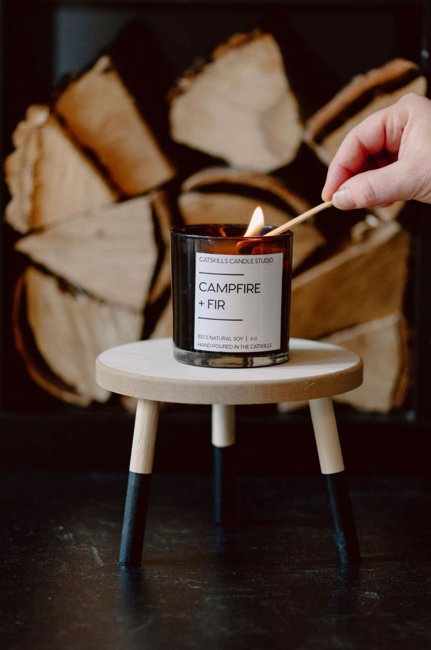 Campfire + Fir Candle