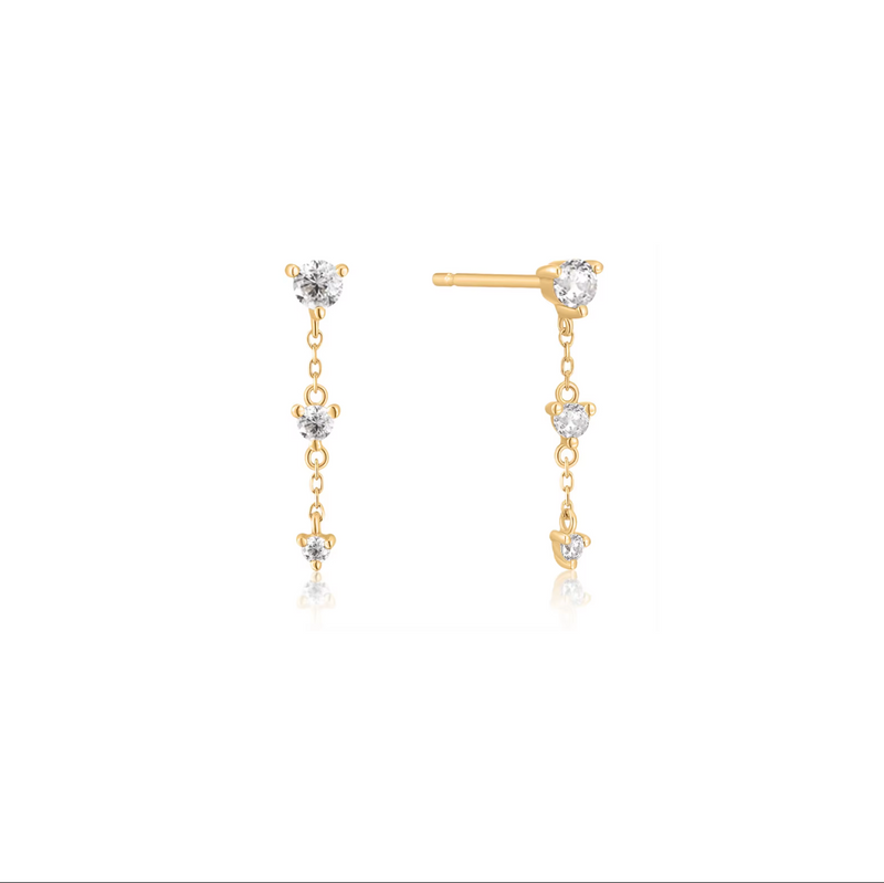 Dangle Chain Studs