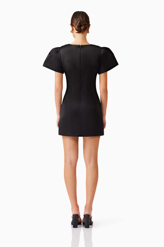 Elliatt - Blake Puff Sleeve Mini Dress - Black Jones & Daughters Elliatt - Blake Puff Sleeve Mini Dress - Black Jones & Daughters