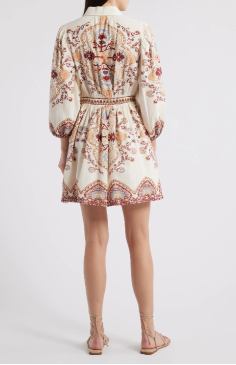 Cleobella - Leigh Mini Dress - Ivory Lagos