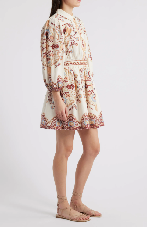 Cleobella - Leigh Mini Dress - Ivory Lagos