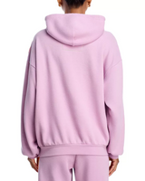 Aviator Nation - Wave Stripe 4 Pullover Hoodie Relaxed - Mauve / Magenta Orange