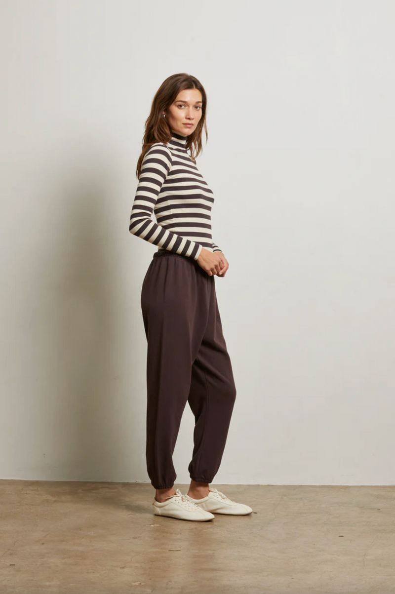 PerfectWhiteTee - Johnny French Terry Easy Sweatpant - Cocoa