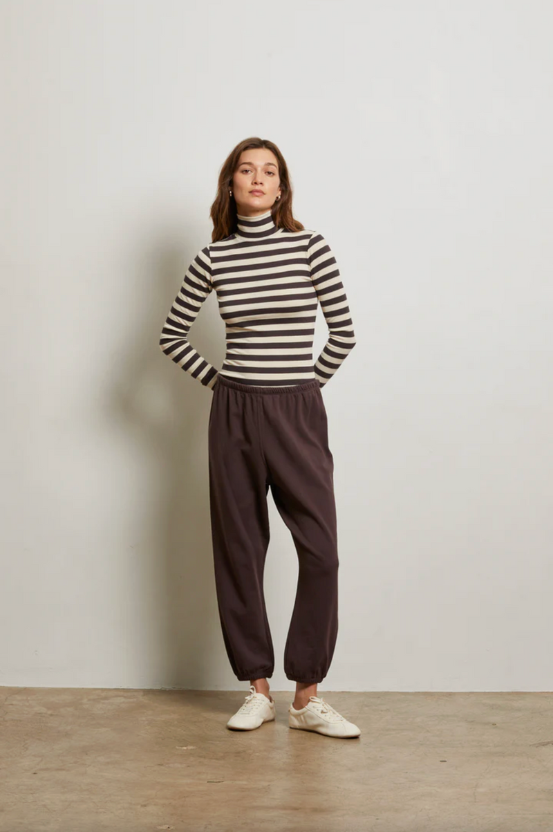 PerfectWhiteTee - Johnny French Terry Easy Sweatpant - Cocoa