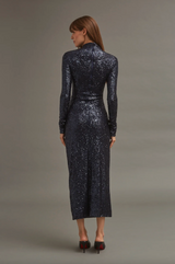 Cara Cara - Ryan Dress - Midnight Sequins