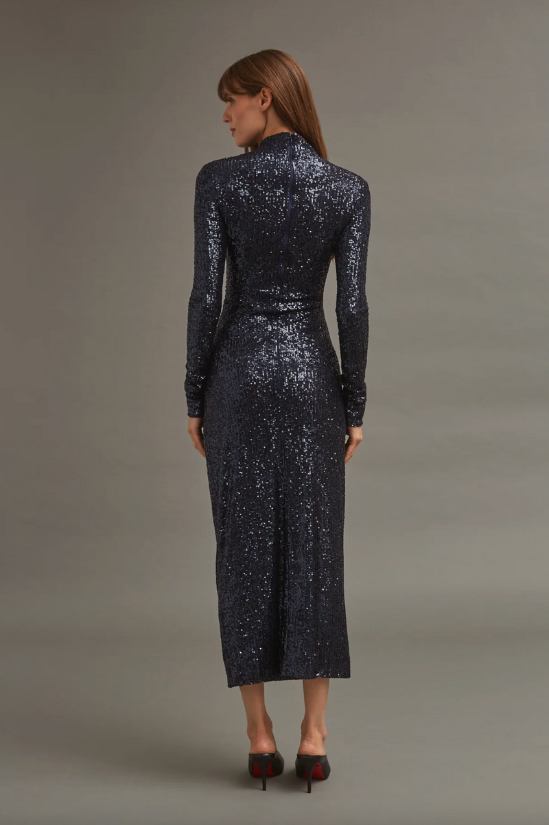Cara Cara - Ryan Dress - Midnight Sequins