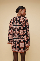 Cara Cara - Fritz Dress - Black Paisley Scarf