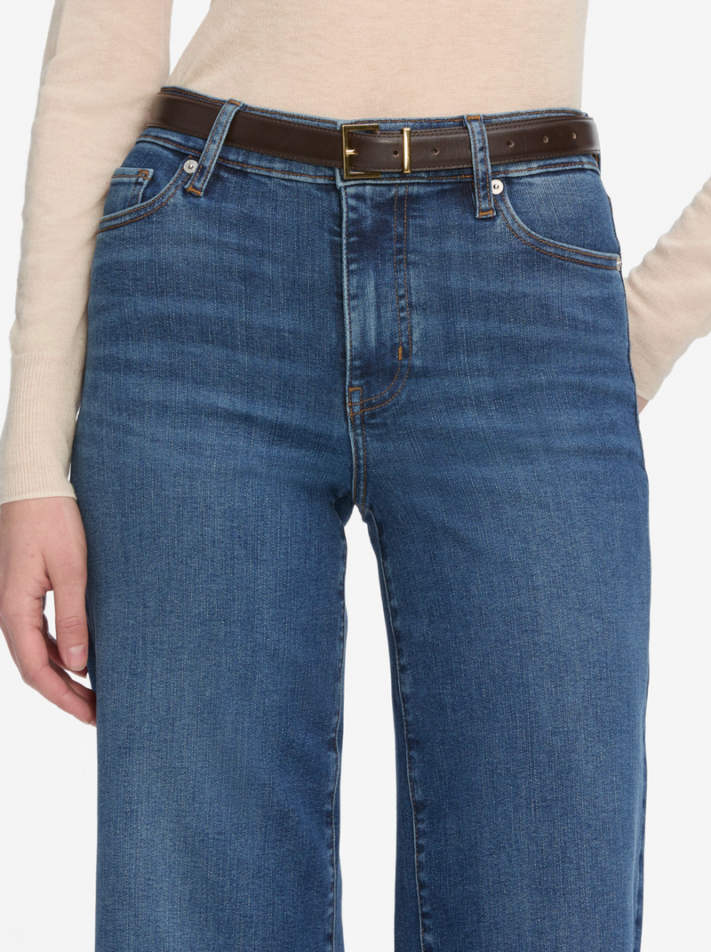FRAME - Le Slim Palazzo Crop - Elixir Raw After