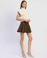 En Saison - Stenson Sweater Vest Top - White Gold