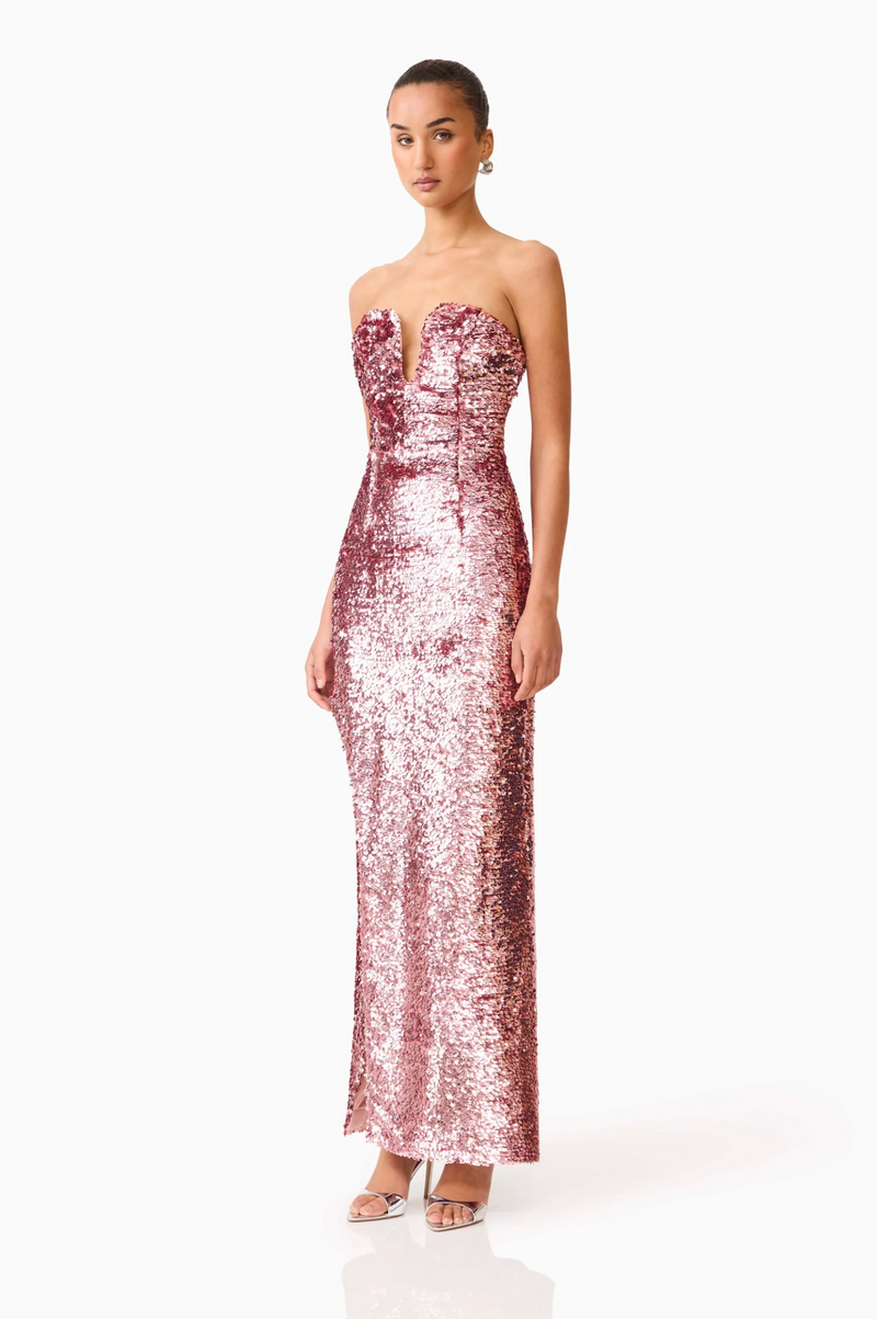 Elliatt - Alissa Strapless Gown - Pink