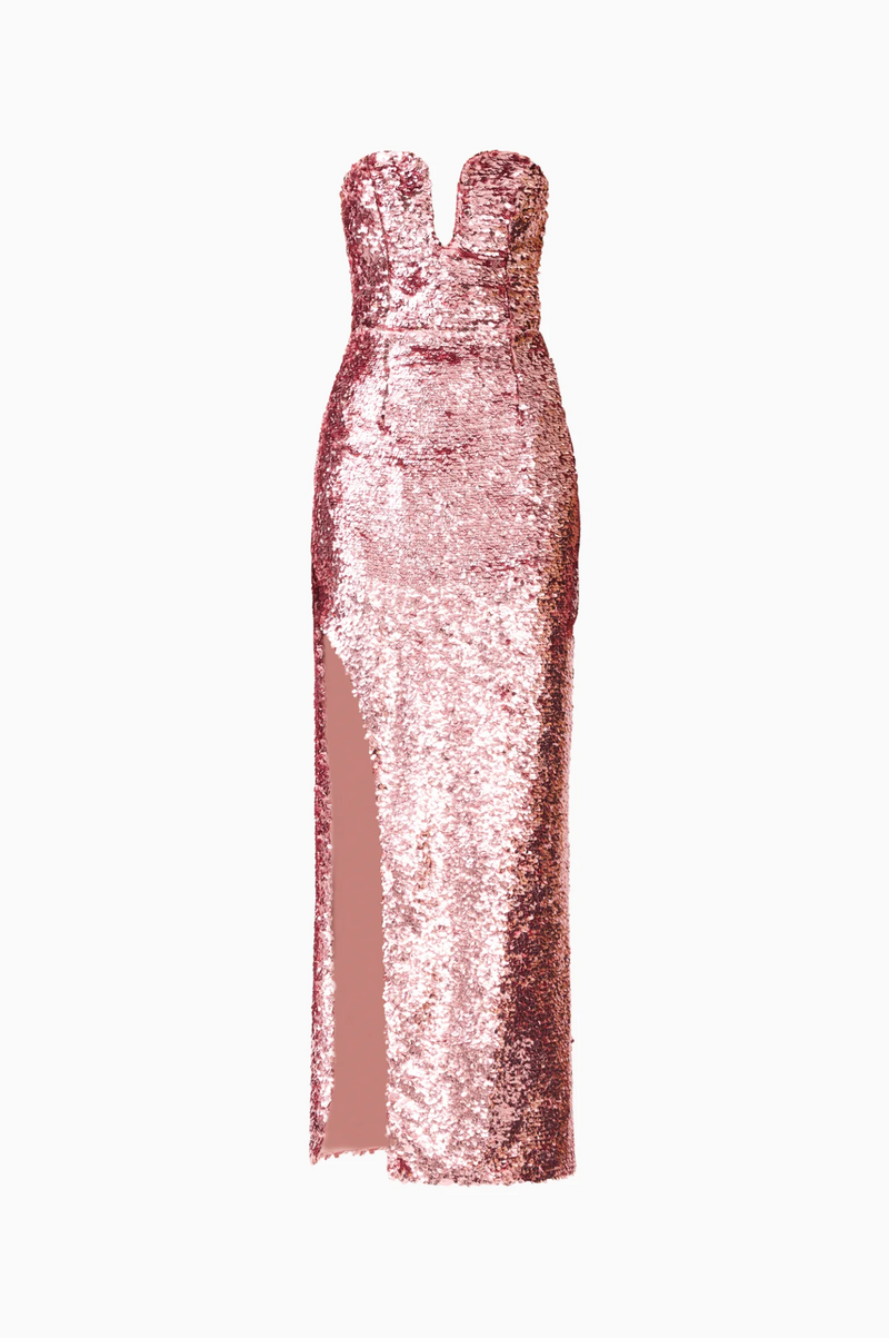 Elliatt - Alissa Strapless Gown - Pink