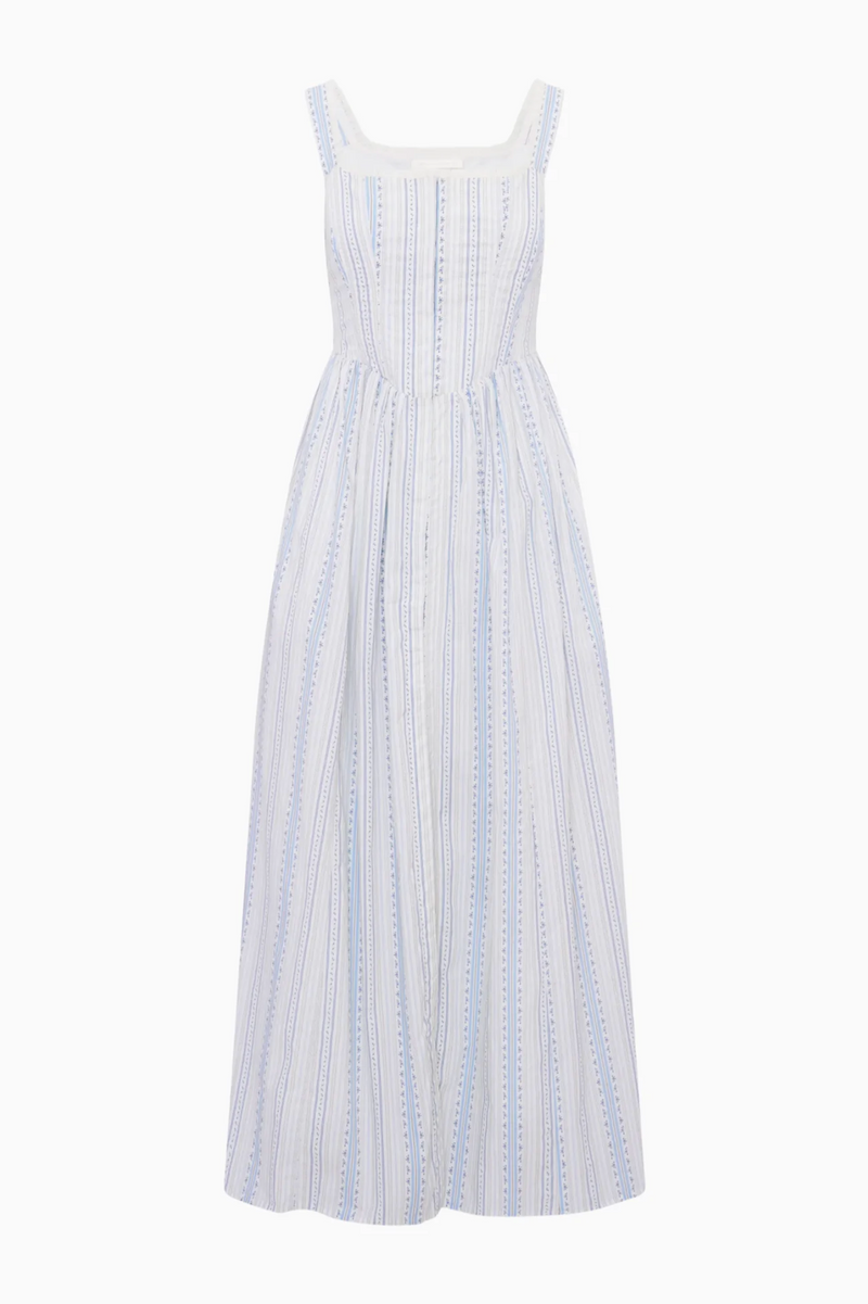 LoveShackFancy - Majory Dress - Cinched Blue