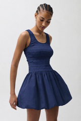 Pistola - Ilona Bubble Hem Dress - Peacoat