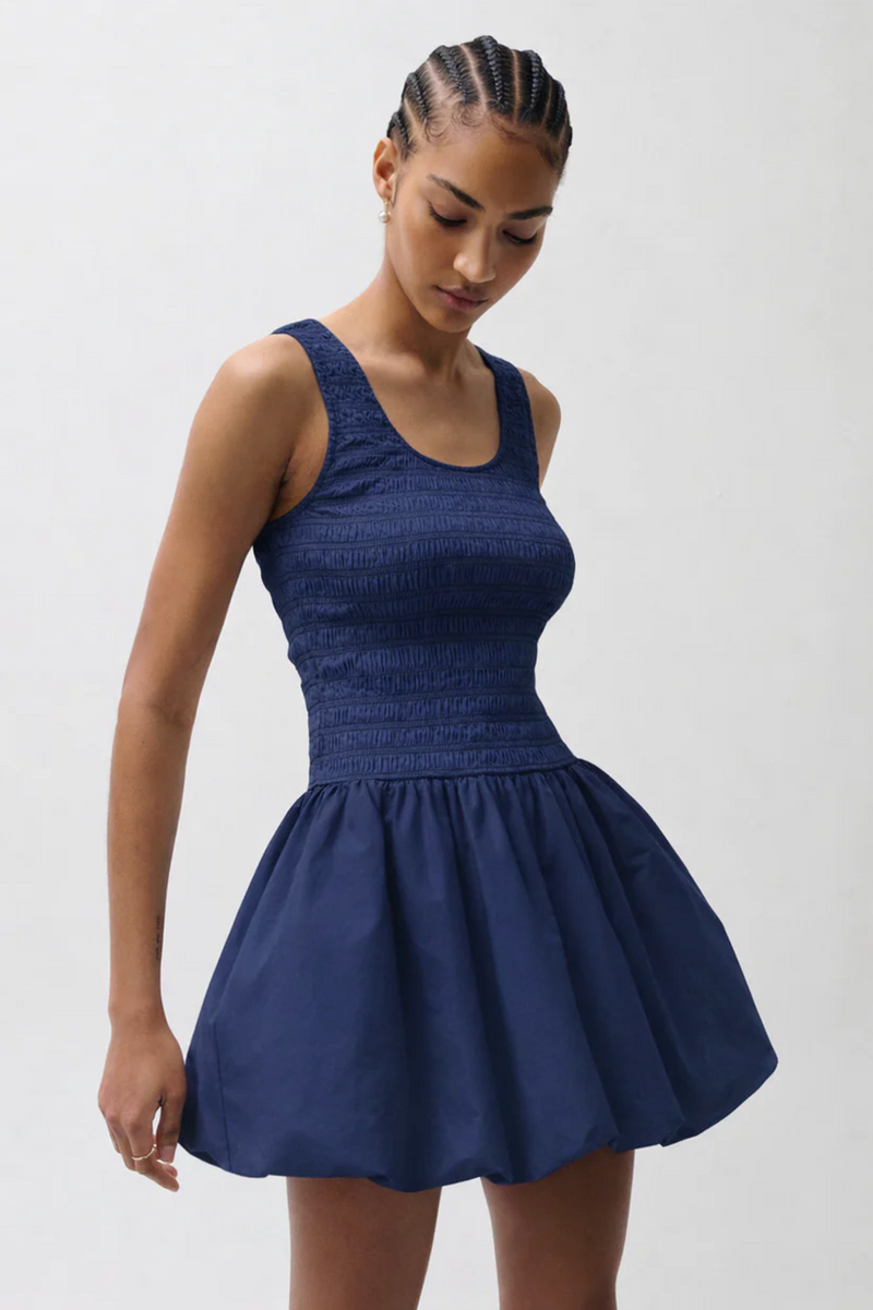 Pistola - Ilona Bubble Hem Dress - Peacoat