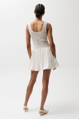 Pistola - Ilona Bubble Hem Dress - Soft White