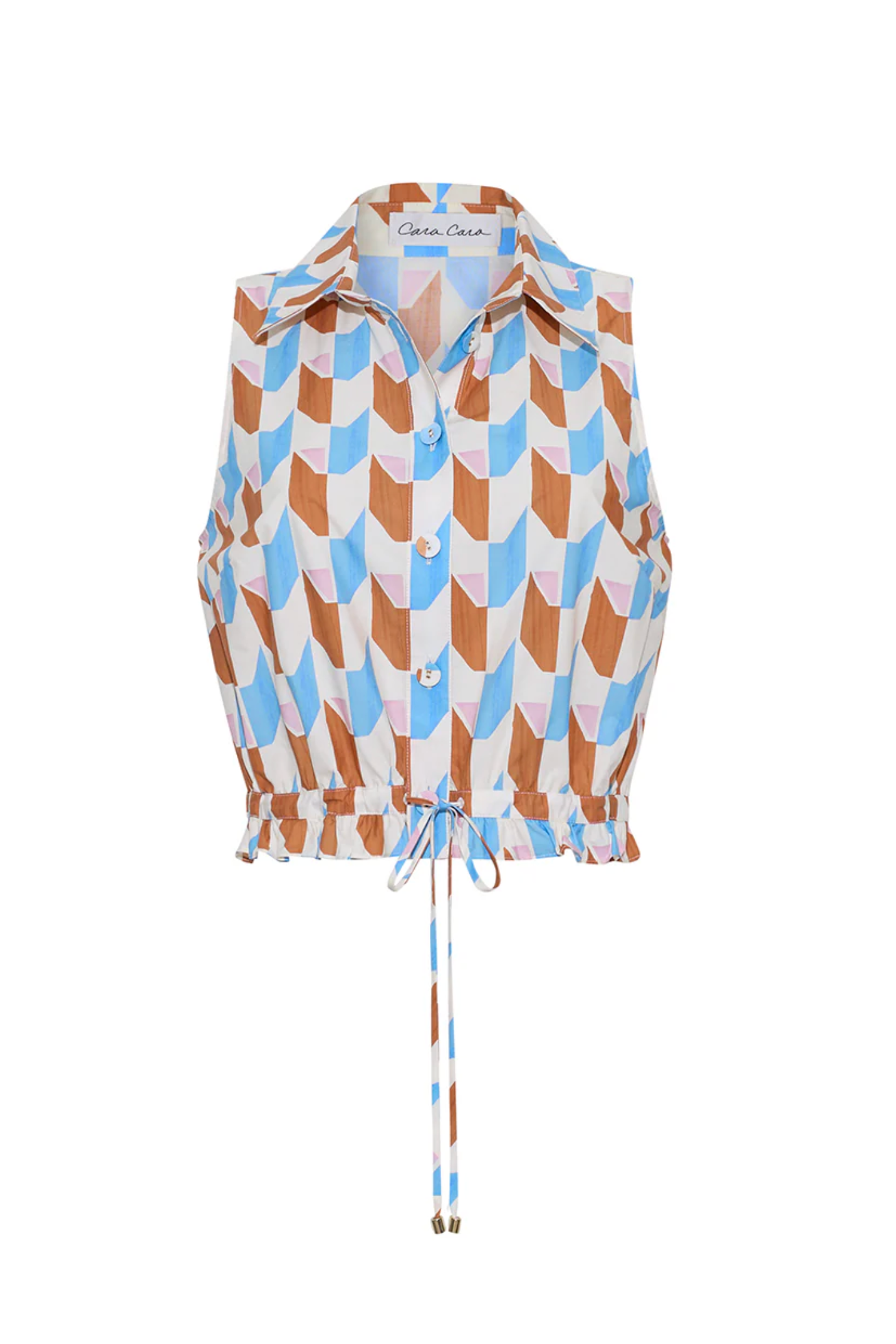 Cara Cara - Hannah Top - Talavera Tile Ivory