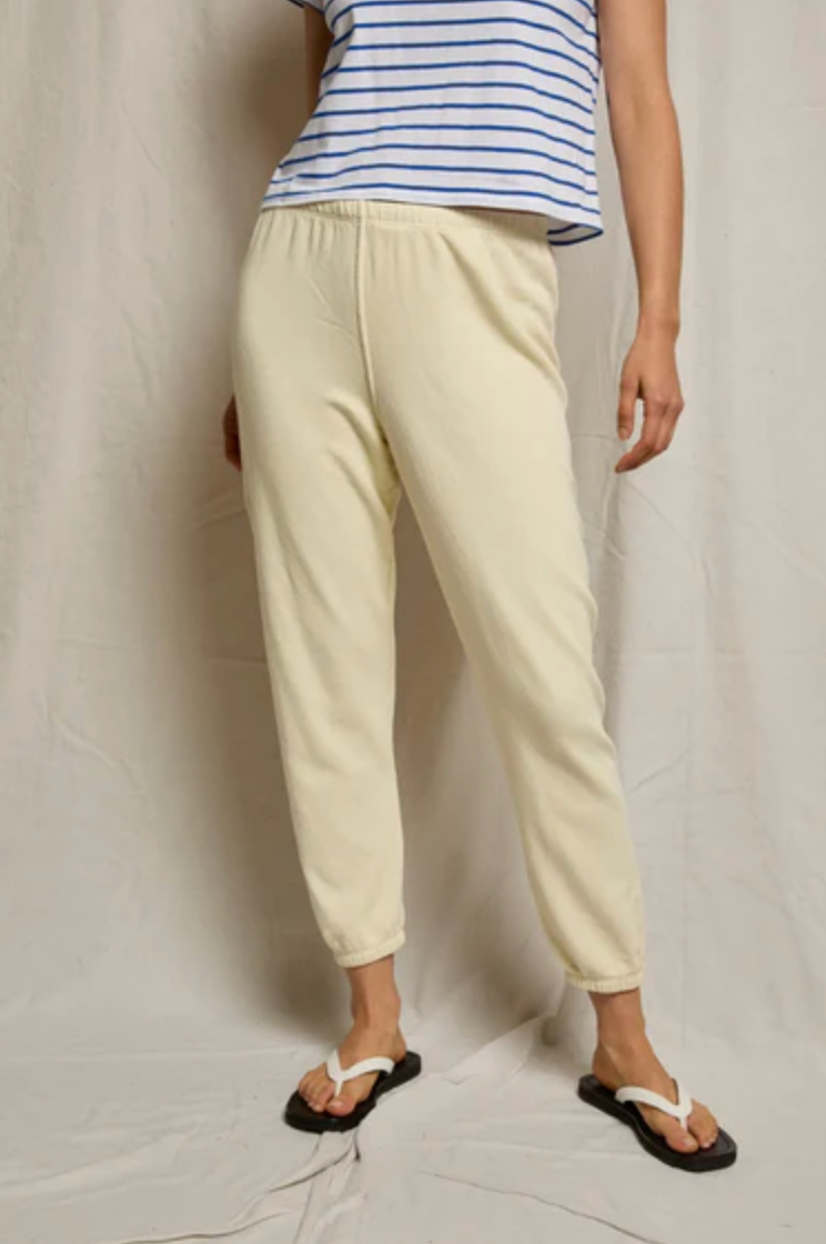 PerfectWhiteTee - Johnny Sweatpant - Custard