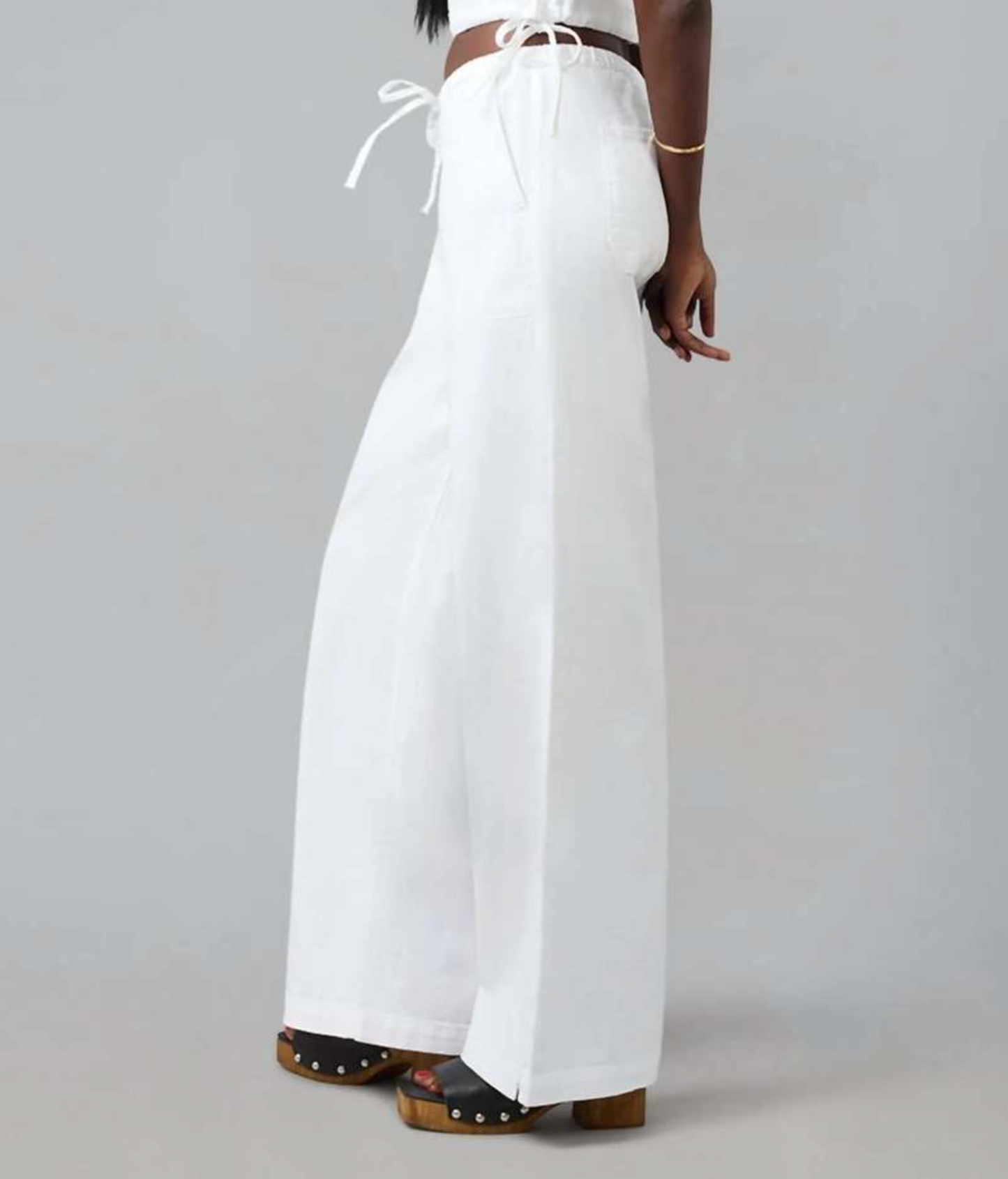 LOLA DENIM - Remy Mid Rise Cotton Trouser - Daydream Wash
