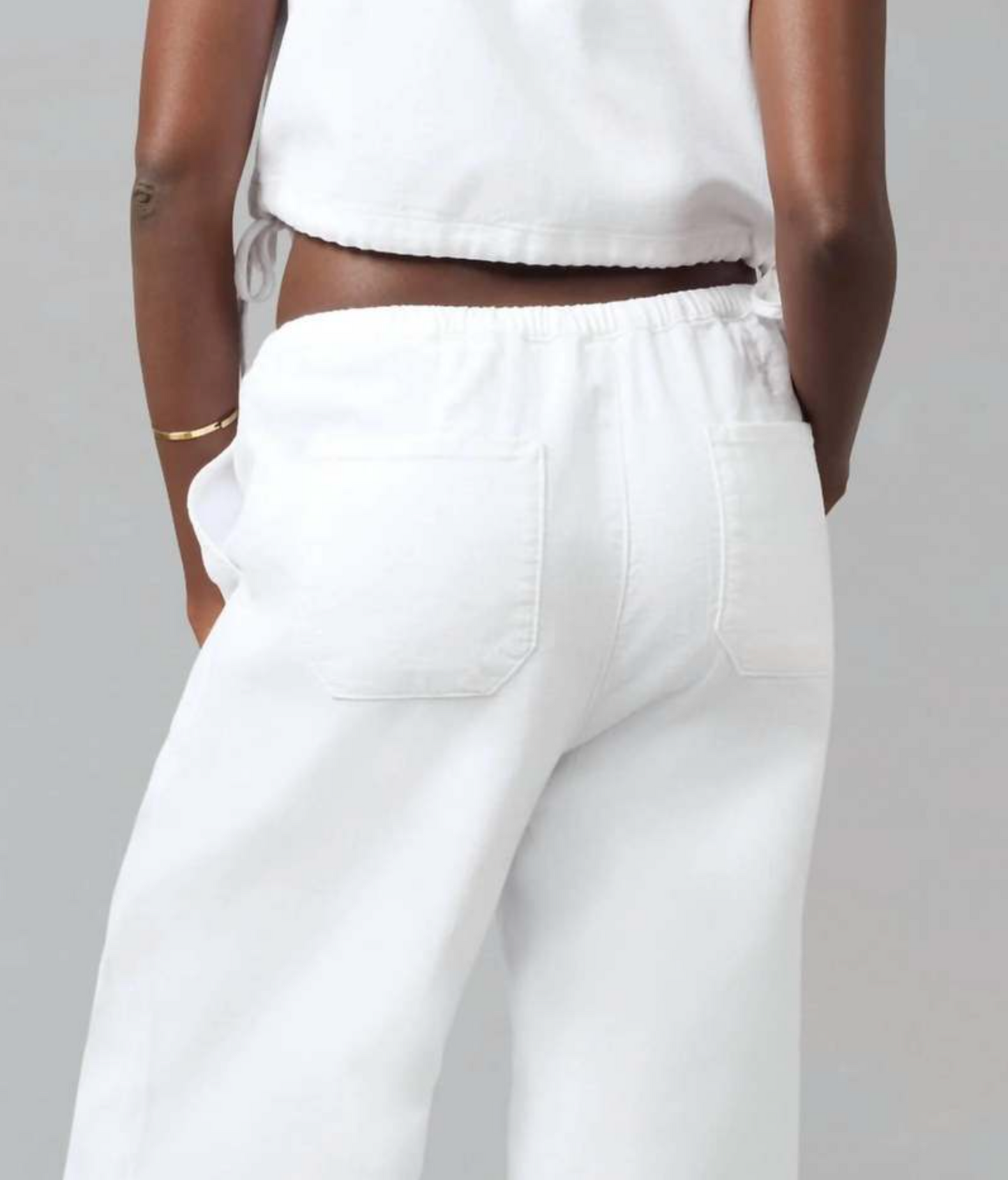 LOLA DENIM - Remy Mid Rise Cotton Trouser - Daydream Wash