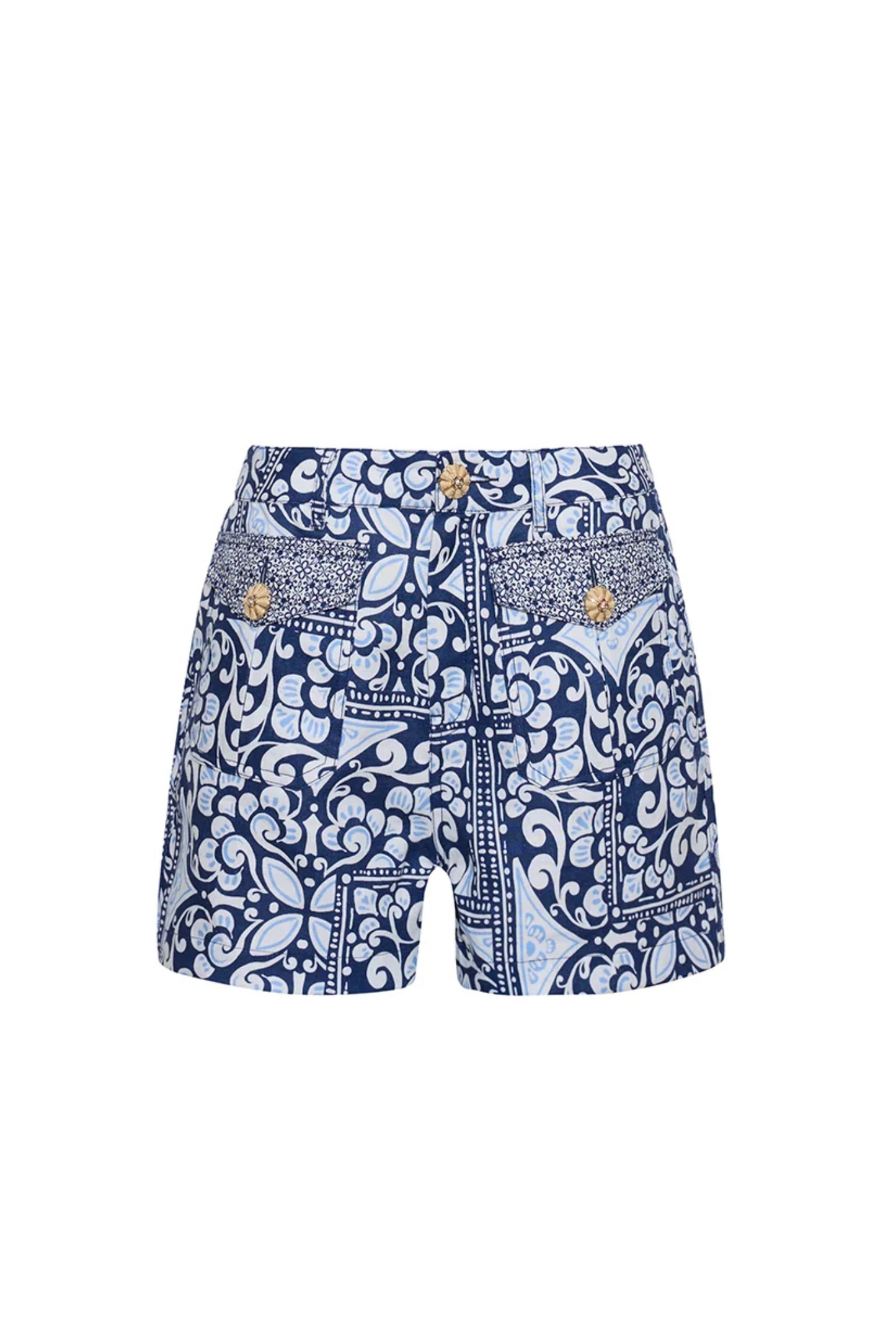 Cara Cara - Xenia Short - Hart Tile Navy
