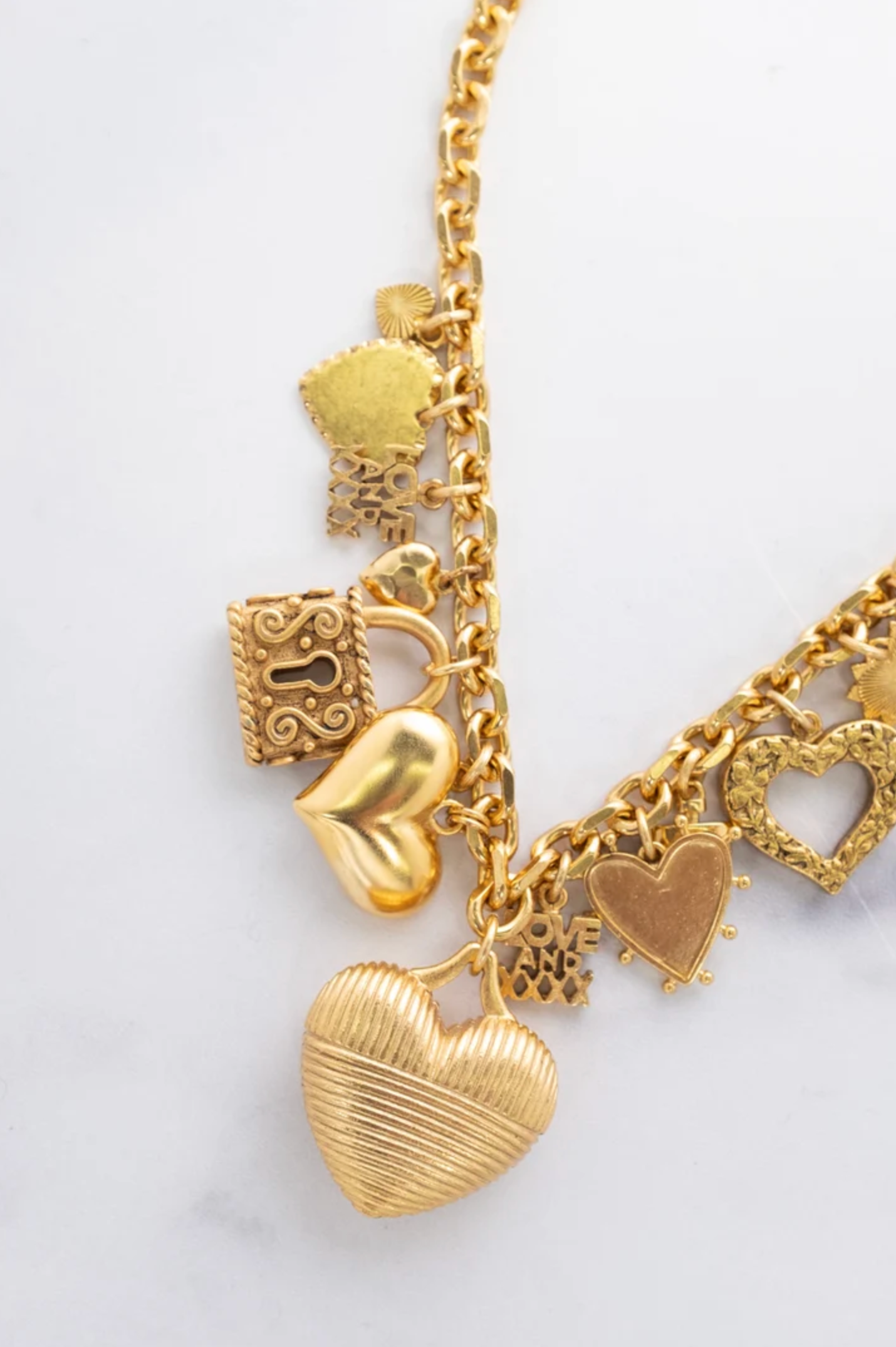 Elizabeth Cole - Love You Necklace