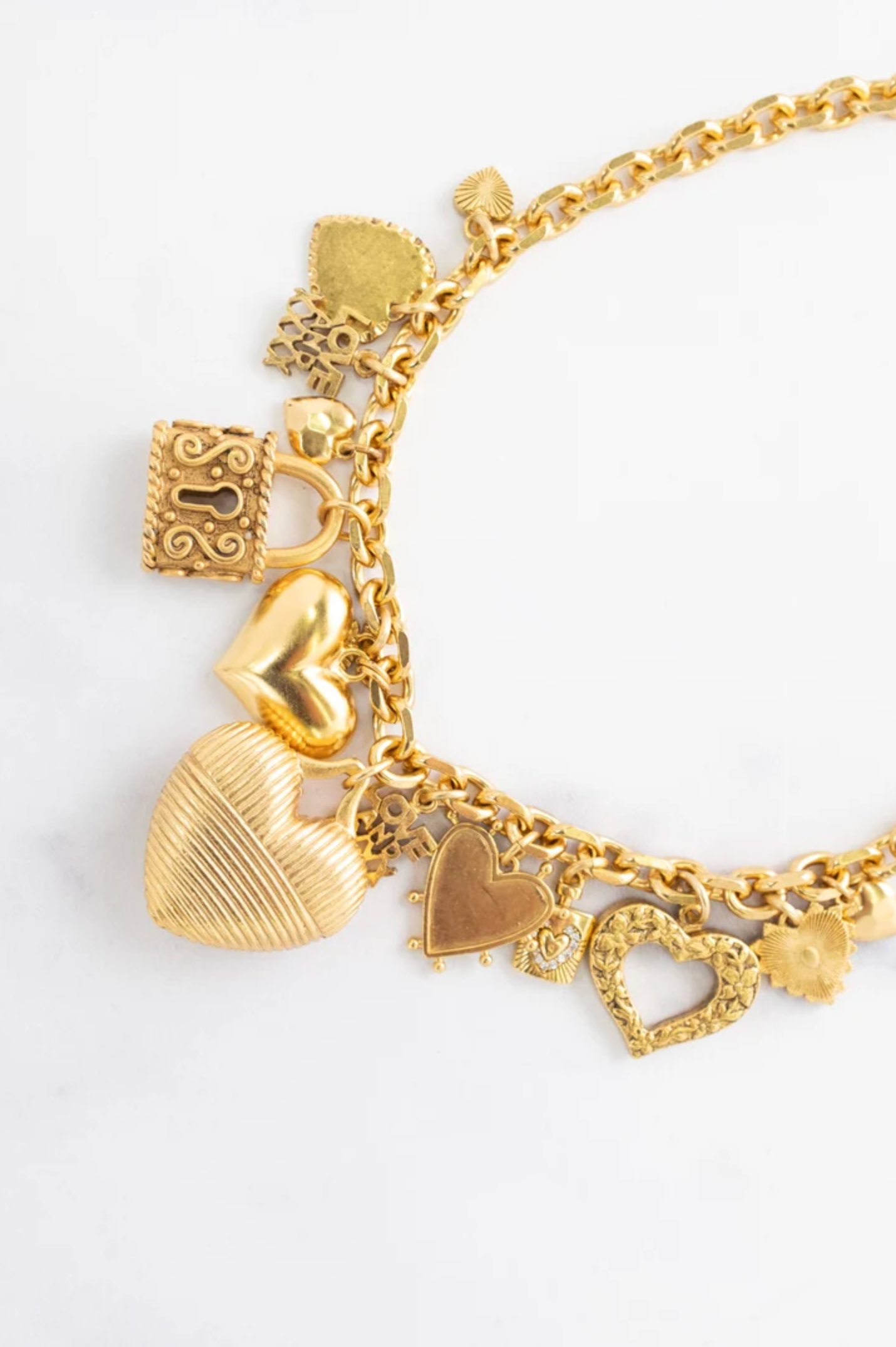 Elizabeth Cole - Love You Necklace
