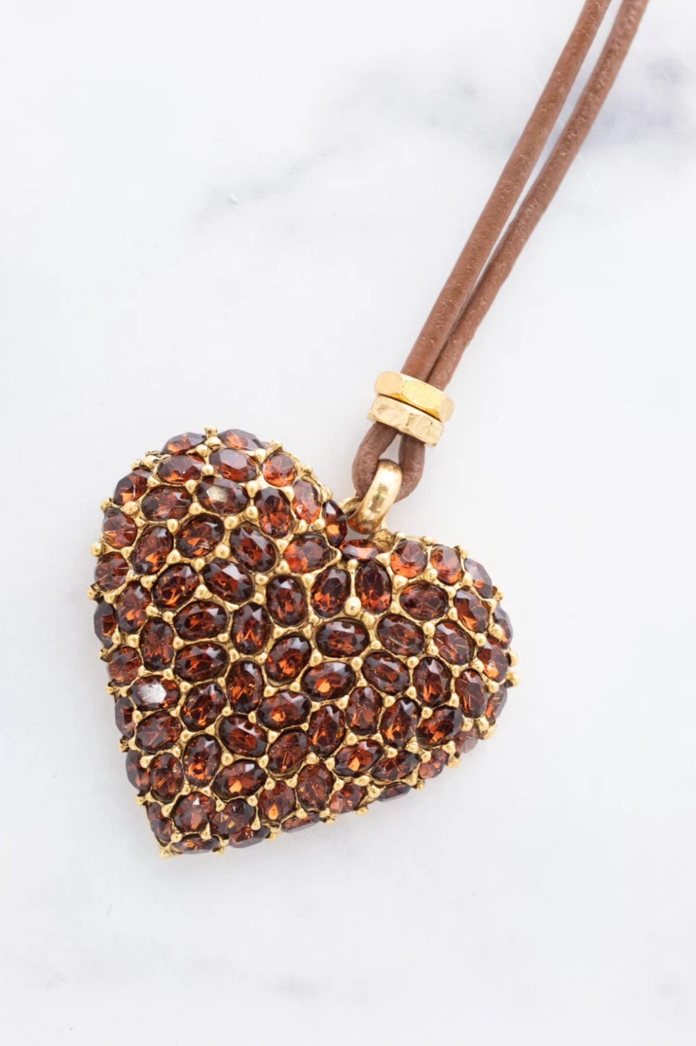 Elizabeth Cole - Rita Necklace - Brown