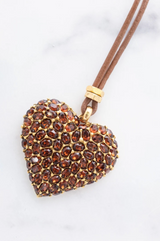Elizabeth Cole - Rita Necklace - Brown