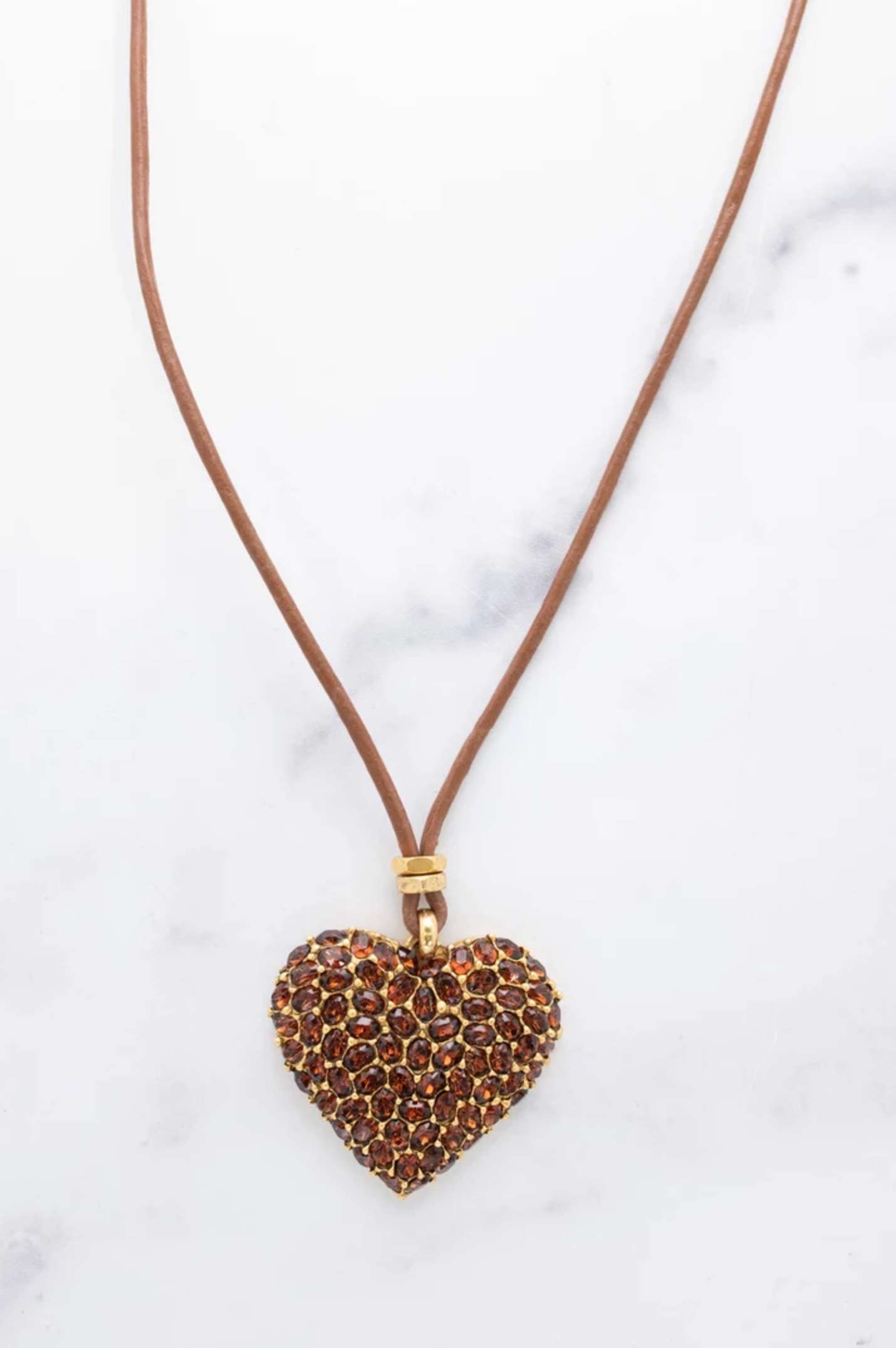 Elizabeth Cole - Rita Necklace - Brown