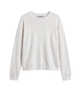 Brinley Brushed Cotton Mohair Sweatshirt - Ash