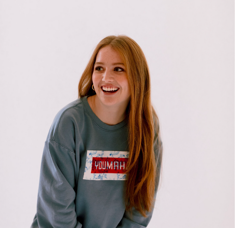 YouMahj Mahjong Chinoiserie Pannel Sweatshirt