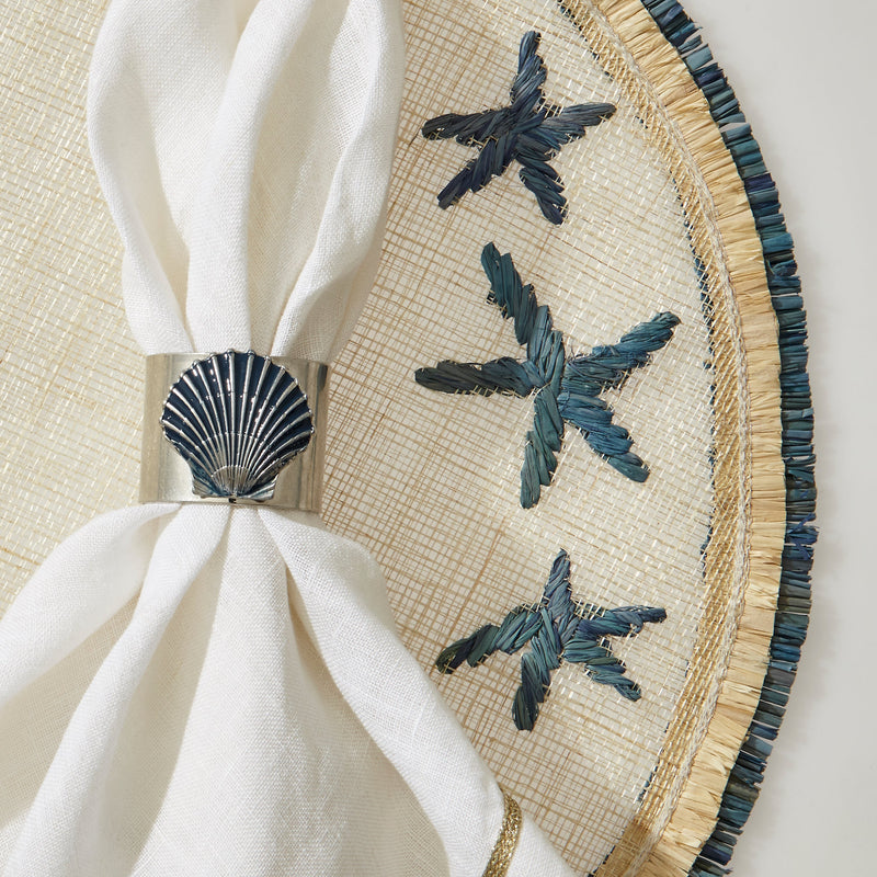Straw star placemat, set of four