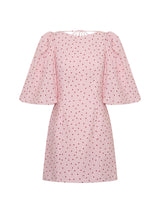 Kivari - Sia Bubble Sleeve Mini Dress - Pink
