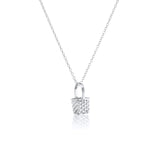 Silver Basket Case Pendant
