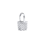Silver Basket Case Pendant