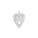 Silver Ouija Slider Pendant