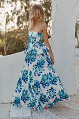 MISA Los Angeles - Mattea Dress - Blurred Bouquet Poplin