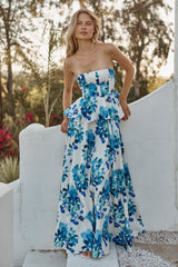 MISA Los Angeles - Mattea Dress - Blurred Bouquet Poplin