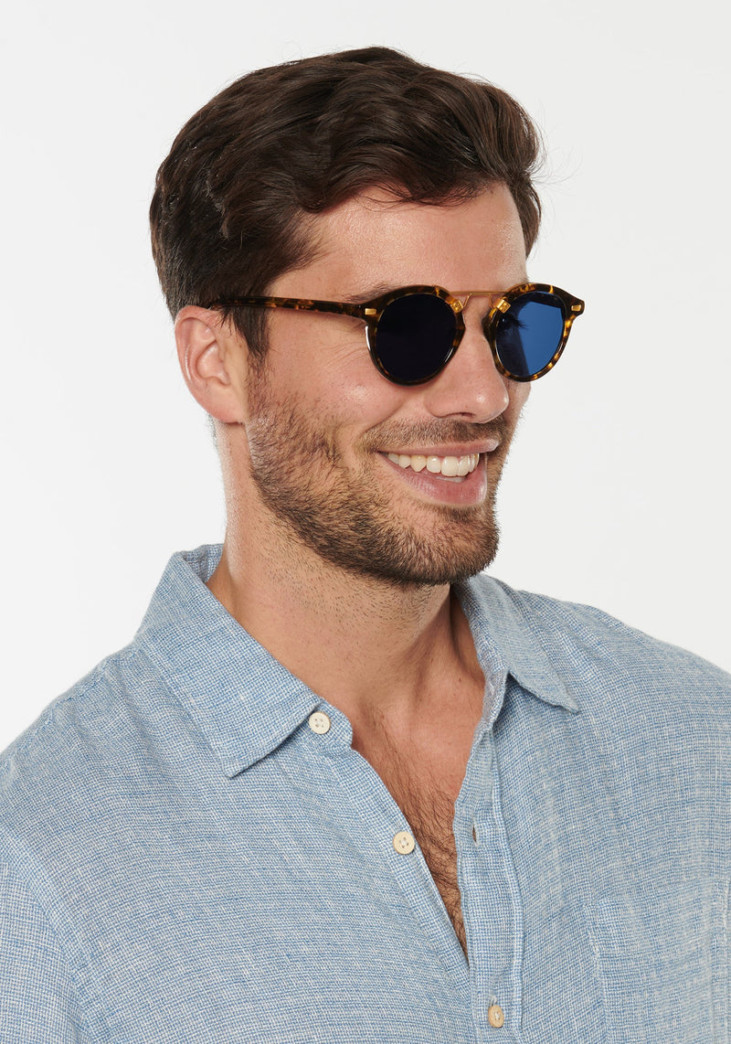 Krewe Sunglasses - St. Louis Bengal - Polarized 24K