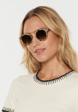 Krewe Sunglasses - St. Louis Classics - Matte Oyster 24K