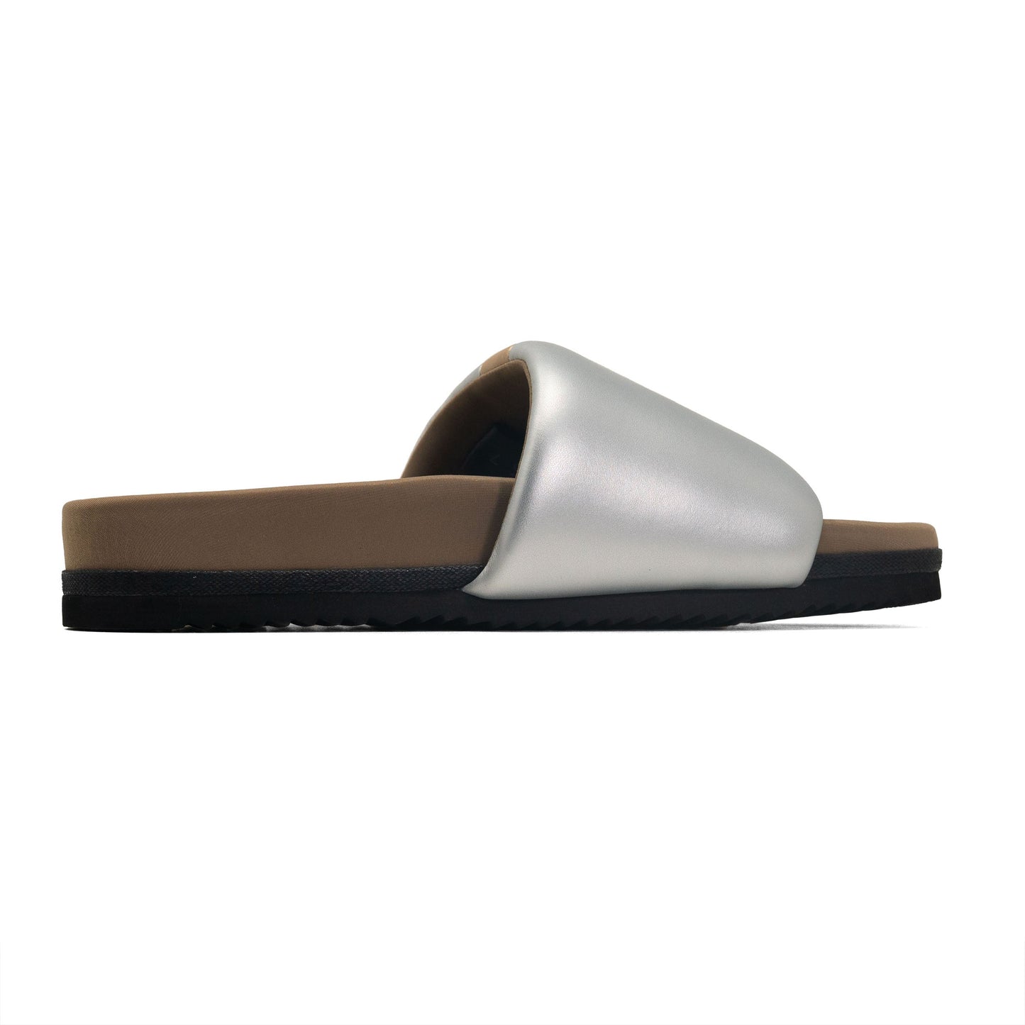 ROAM - Stripe Slider Vegan Leather - Silver & Gold