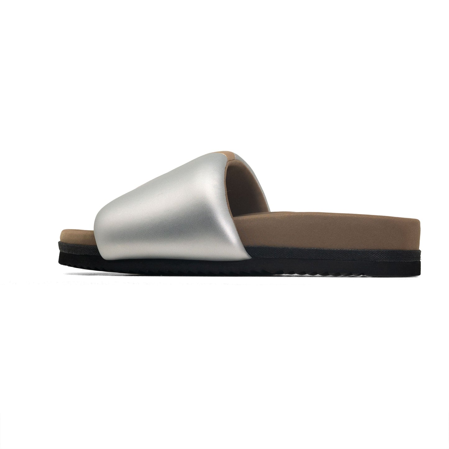 ROAM - Stripe Slider Vegan Leather - Silver & Gold