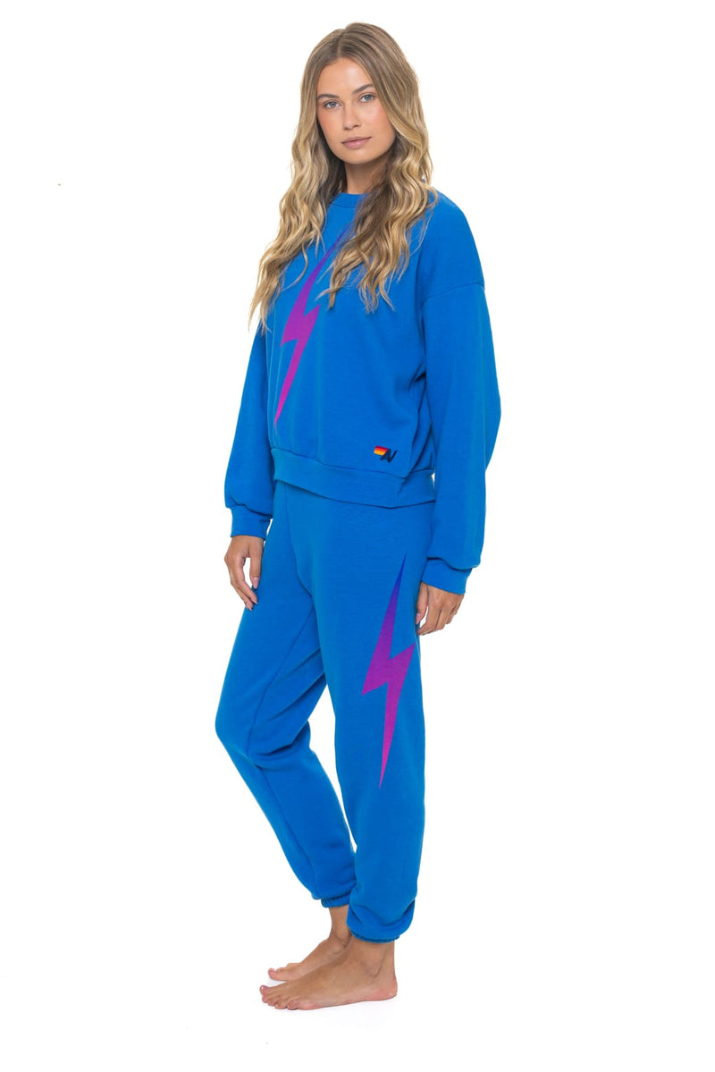 Bolt Fade Sweatpants - Ocean/ Pink/ Purple