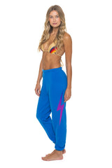Bolt Fade Sweatpants - Ocean/ Pink/ Purple