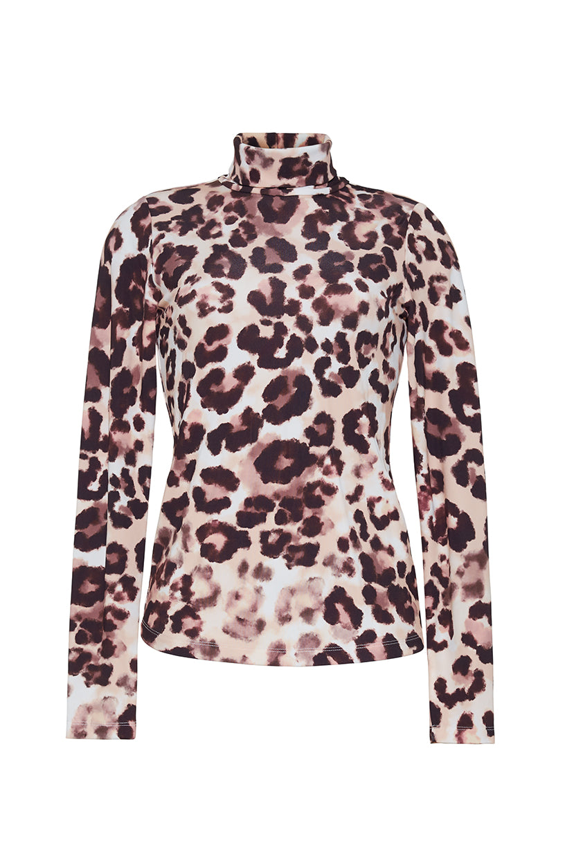 Cara Cara - Suzie Top - Abstract Cheetah Ivory