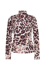 Cara Cara - Suzie Top - Abstract Cheetah Ivory