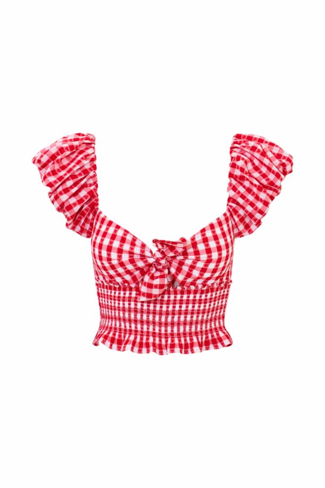 LoveShackFancy - Isalia Top - Cupid Bows